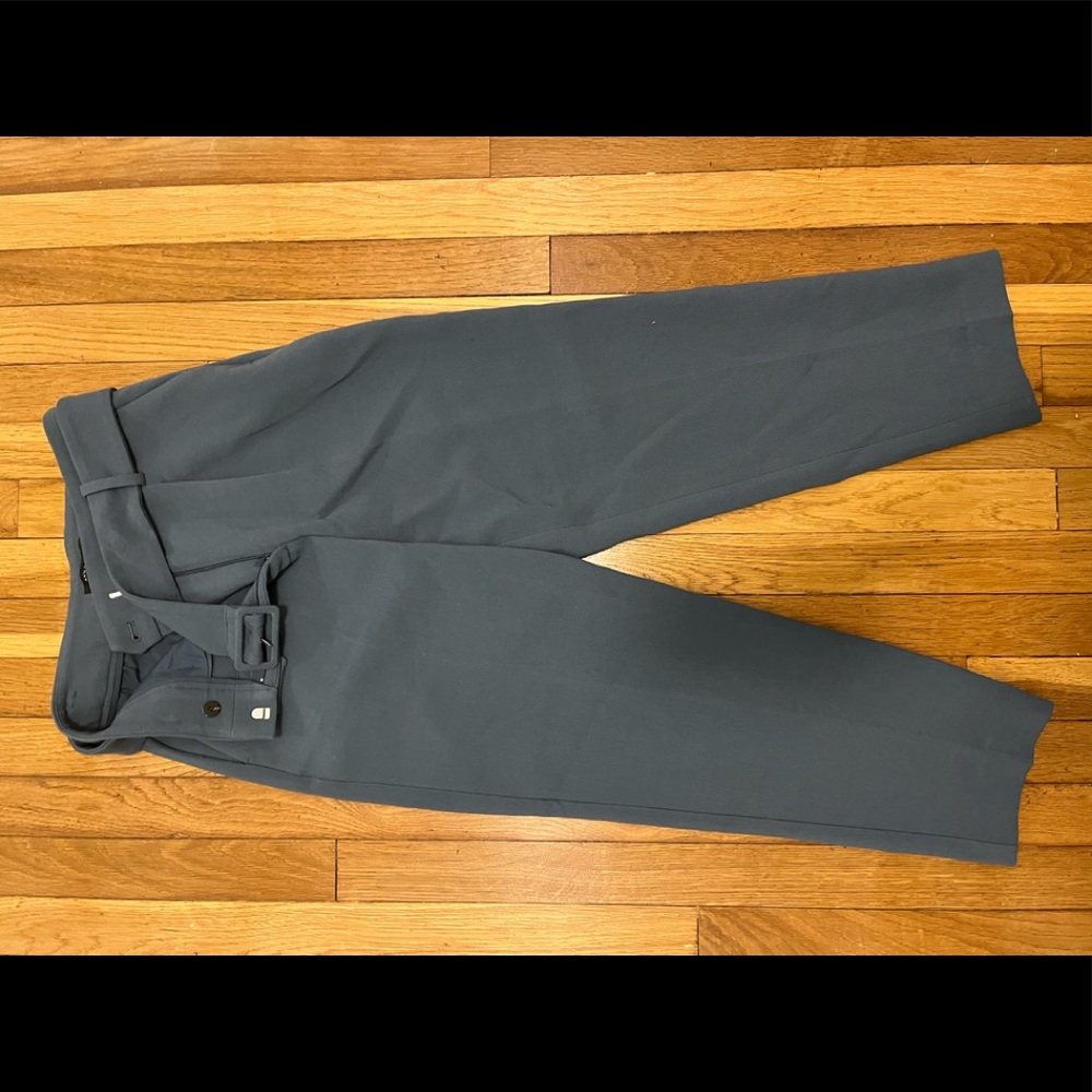 Ann Taylor Belted Tapered Pants